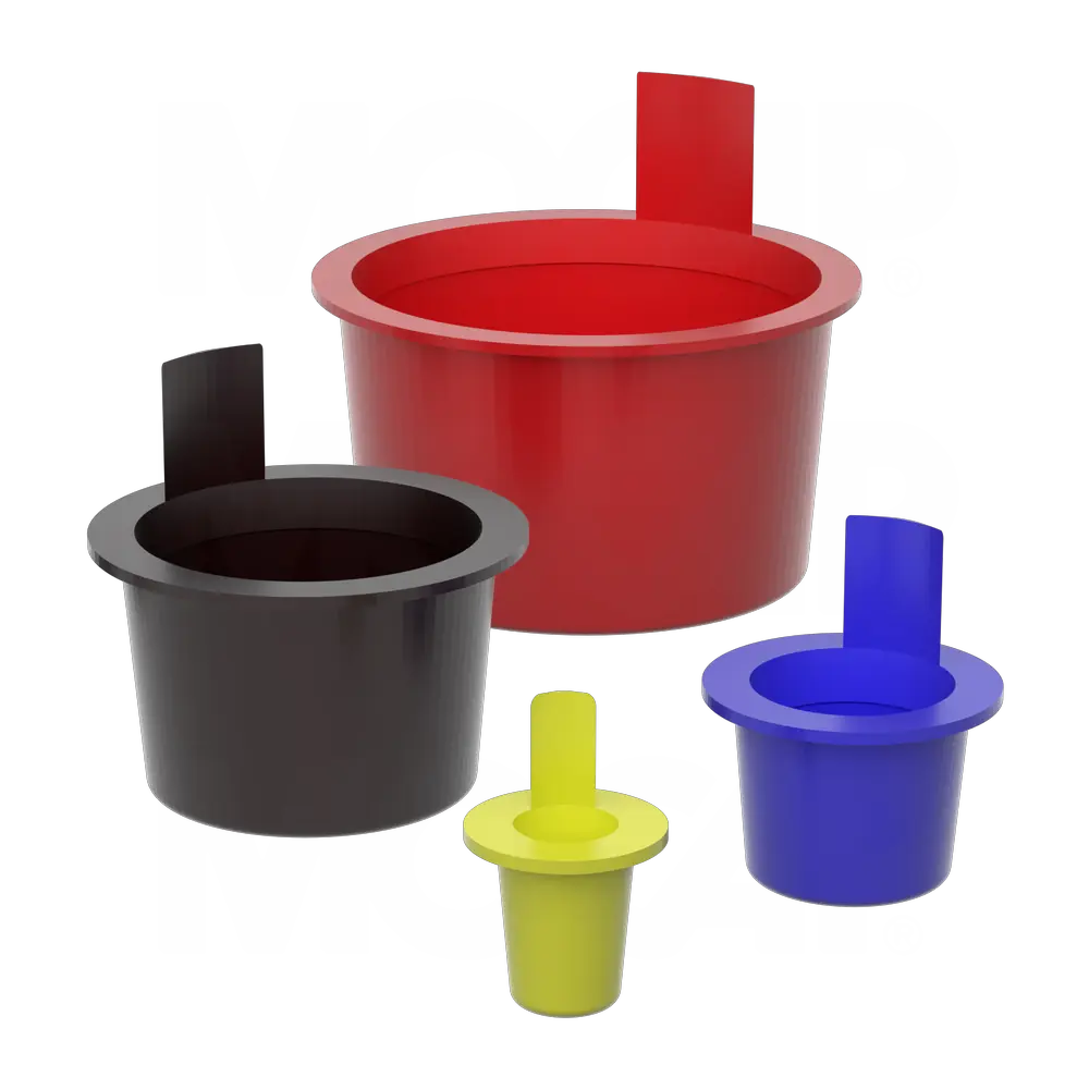 CAPLUGS Center Pull-Tab Tapered Plug, PK 5000 - 60LE14|CPT-2 CPT2Q1 - Grainger